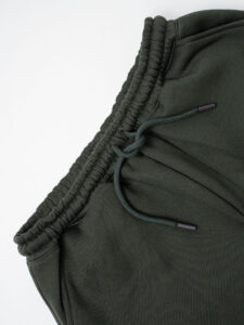 SUPERCULTURE Pantalone tuta con polsini JOG-Z Verde Militare (2)