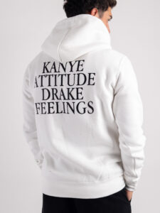 CHOOSE Hoodie Kanye attitude Drake feeling WhiteBlack (2)