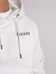 CHOOSE Hoodie Kanye attitude Drake feeling WhiteBlack (4)