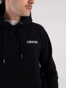 CHOOSE Hoodie My ex is my biggest fan Black (3)
