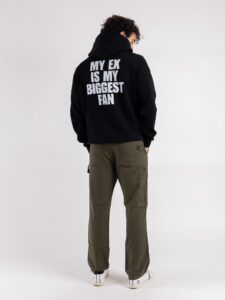 CHOOSE Hoodie My ex is my biggest fan Black (4)