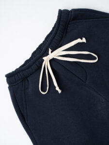 Completo tuta felpato con felpa cappuccio boxy fit + pantalone baggy TRAVIS Blu (13)