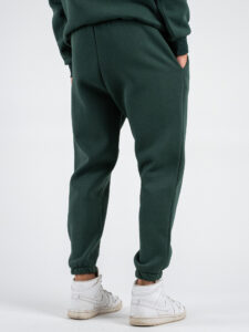 Completo tuta felpato con felpa girocollo + pantalone con polsini DRAKE inv Dark Green (12)