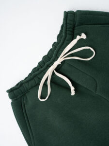 Completo tuta felpato con felpa girocollo + pantalone con polsini DRAKE inv Dark Green (2)