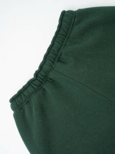 Completo tuta felpato con felpa girocollo + pantalone con polsini DRAKE inv Dark Green (3)