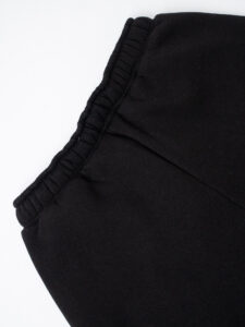 Completo tuta felpato con felpa girocollo + pantalone con polsini DRAKE inv Nero (10)