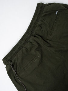 GIANNI LUPO Pantalone con coulisse in vita CARROT GL5109BD Military (1)