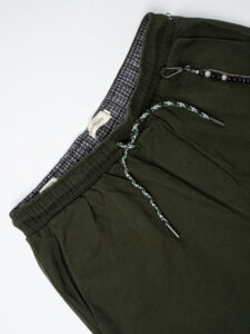 GIANNI LUPO Pantalone con coulisse in vita CARROT GL5109BD Military (7)