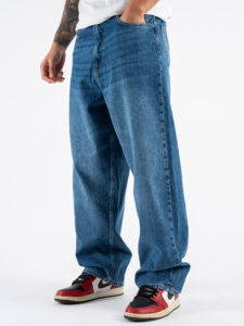IMPERIAL Jeans basico con gamba molto ampia P860110887 Blu Denim (2)