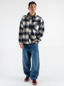 IMPERIAL Jeans basico con gamba molto ampia P860110887 Blu Denim