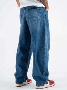 IMPERIAL Jeans basico con gamba molto ampia P860110887 Blu Denim (5)