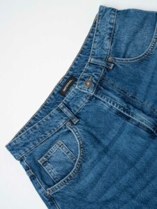 IMPERIAL Jeans slavato gamba dritta P860110901 Blu Denim (11)