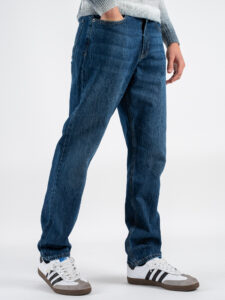 IMPERIAL Jeans slavato gamba dritta P860110901 Blu Denim (9)