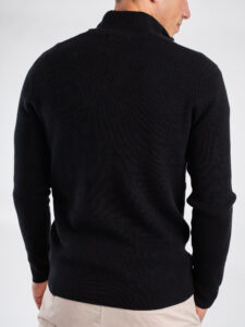 ONLY&SONS Cardigan con zip PHIL 22023210 Black (1)