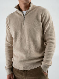 ONLY&SONS Cardigan con zip PHIL 22023210 Silver Lining (5)