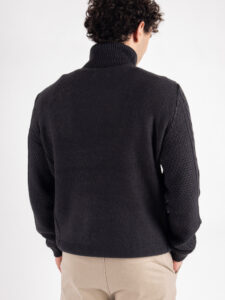ONLY&SONS Dolcevita con trecce RIGGE 22023164 Dark Navy (4)
