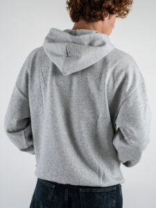 ONLY&SONS Felpa con cappuccio e tascone TURNER Grey Melange (3)