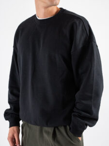ONLY&SONS Felpa girocollo basica TURNER Black (2)