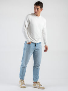 ONLY&SONS Jeans basico cropped senza rotture AVI CROPPED 22031793 Light Blue Denim (3)