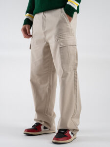 ONLY&SONS Pantalone Loose fit con tasconi POWER 22029230 Silver Lining (3)