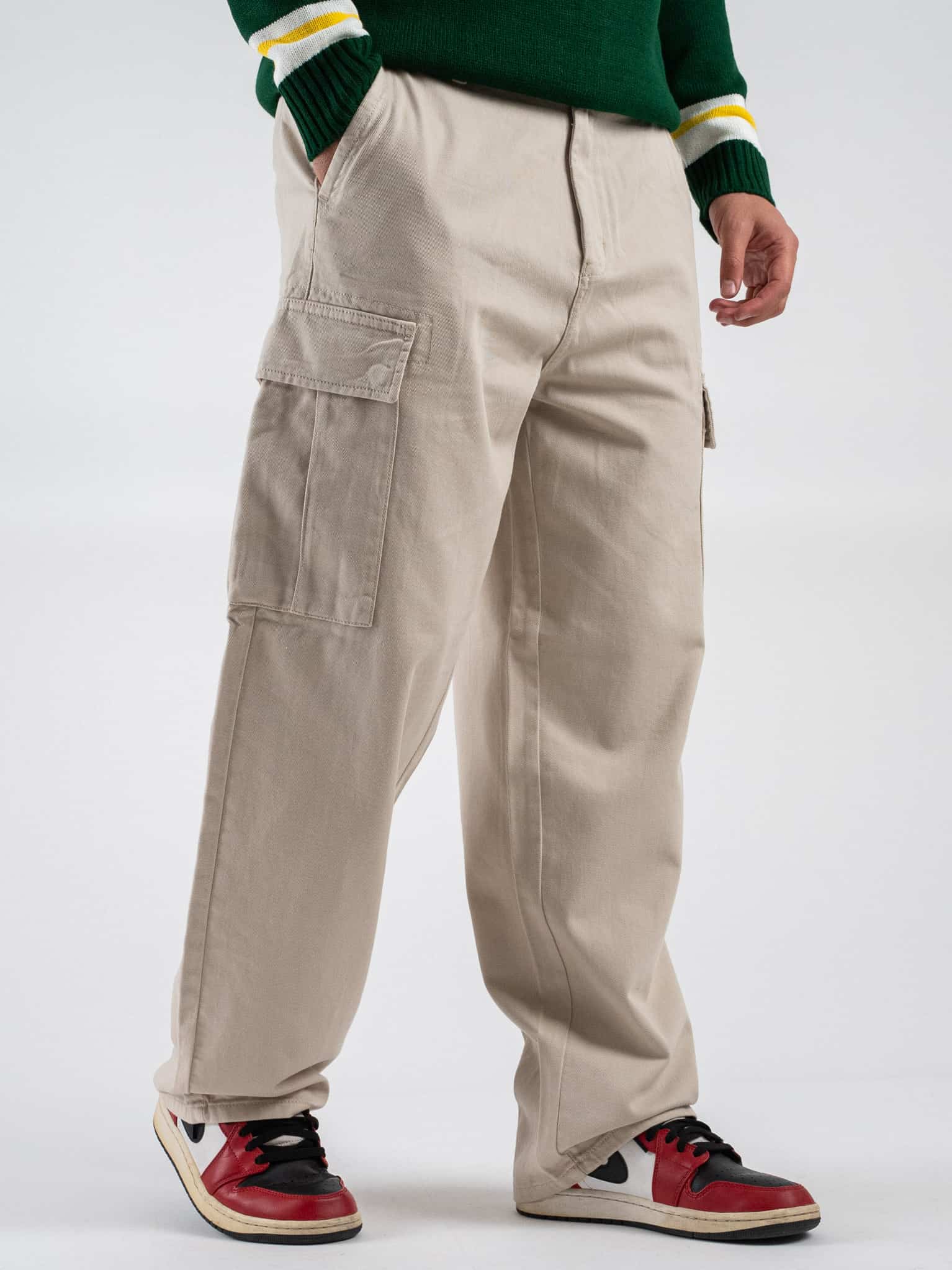 ONLY&SONS Pantalone Loose fit con tasconi POWER 22029230 Silver Lining  Prezzo 30,00€ - Estasi Fashion