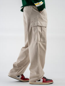 ONLY&SONS Pantalone Loose fit con tasconi POWER 22029230 Silver Lining (5)