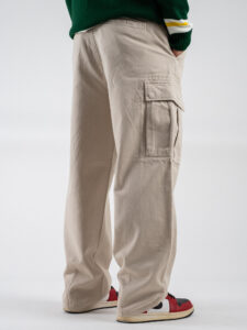 ONLY&SONS Pantalone Loose fit con tasconi POWER 22029230 Silver Lining (6)