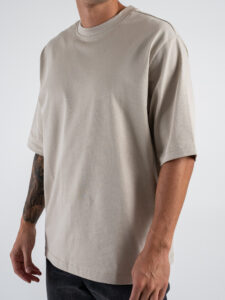 ONLY&SONS T-shirt basica morbida in cotone MILLENIUM 22020074 Silver Lining (1)