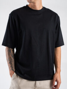 ONLY&SONS T-shirt over boxy fit più grammata MILLENIUM 22027787 Black (3)