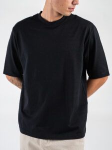 ONLY&SONS T-shirt over boxy fit più grammata MILLENIUM 22027787 Black (4)
