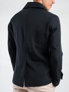 OVER-D Cappotto corto a doppio petto OE1F2W4J46 Nero (6)