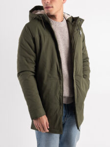 ONLY & SONS Giubbino parka con tasche e cappuccio ALEXANDER 22025690 Olive Night (5)