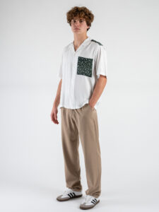 ONLY&SONS Camicia MM in viscosa con taschino e retro stampa bandana CAIUS 22033064 Brigh White (5)