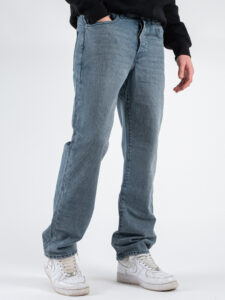 ONLY&SONS Jeans baggy fit senza rotture EDGE 22029403 Special Blue Grey Denim (3)