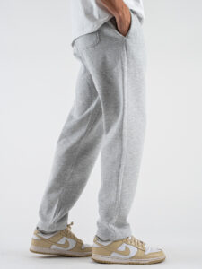 ONLY&SONS Pantalone tuta felpato a gamba morbida CONNOR 22031973 Light Grey Melange (3)