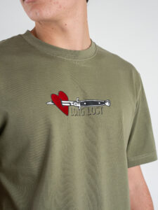 ONLY&SONS T-shirt con stampa sul davanti DEREK 22032267 Deep Lichen Green (1)