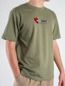 ONLY&SONS T-shirt con stampa sul davanti DEREK 22032267 Deep Lichen Green (4)