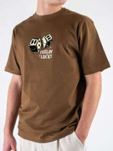 ONLY&SONS T-shirt con stampa sul davanti DEREK 22032267 Sepia (1)