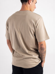 ONLY&SONS T-shirt over con scritta FRIENDS 22031844 Chinchilla (1)