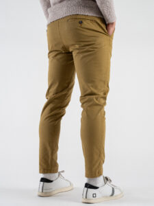 BERNA Pantalone chinos in cotone 246225 Arachide (10)
