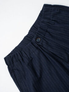 IMPERIAL Pantalone da abito gessato con elastico e bottone i vita PE6BIMH Blu (7)