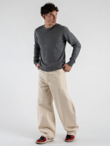 Jeans baggy balloon JC7853W Sabbia (2)