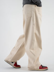 Jeans baggy balloon JC7853W Sabbia (8)