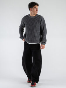 Jeans baggy balloon JC7854N Nero (1)