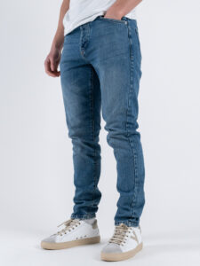 ONLY&SONS Jeans gamba dritta Yoke Tapered 22029360 Medium Blue Denim (3)