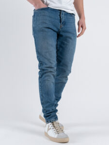ONLY&SONS Jeans gamba dritta Yoke Tapered 22029360 Medium Blue Denim (4)