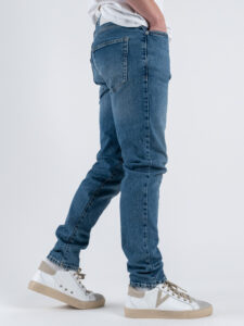 ONLY&SONS Jeans gamba dritta Yoke Tapered 22029360 Medium Blue Denim (5)