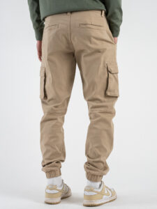 ONLY&SONS Pantalone straight cargo con tasconi laterali ed elastico sul fondo CAM 22016687 Chincilla (6)