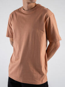 ONLY&SONS T-shirt basica over in cotone FRED 22022532 Cork (1)