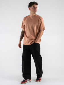 ONLY&SONS T-shirt basica over in cotone FRED 22022532 Cork (2)